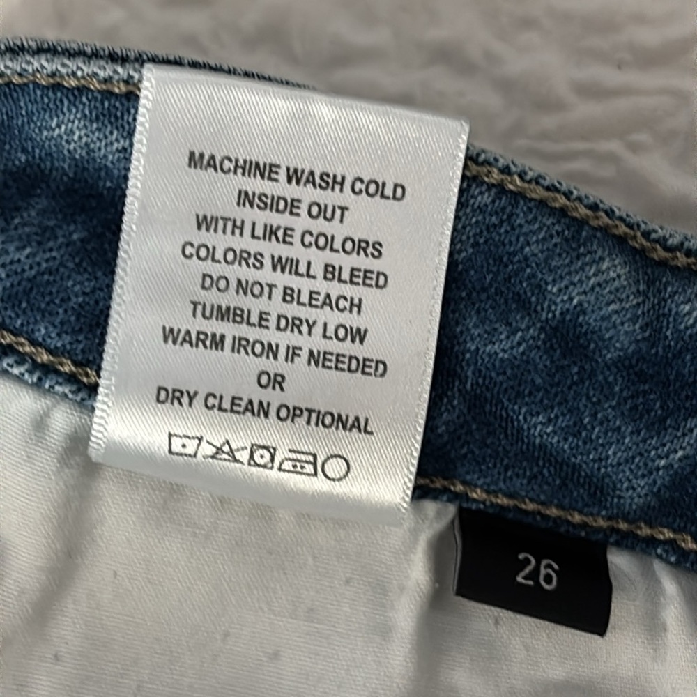 Flying Monkey Button Up Destroyed/Distressed Raw … - image 8